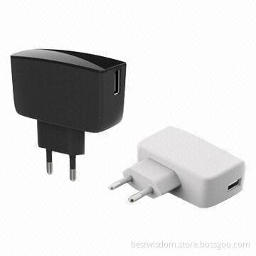 5V 2.1A Mobile Phone Chargers for iPad, iPhone, iPod with UL, CE, FCC, GS Marks